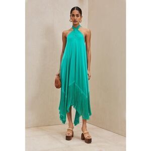 Cult Gaia ALI Fringe silk DRESS - ERBA size M